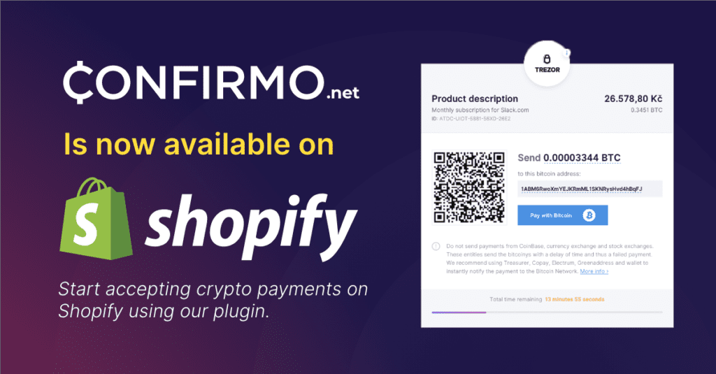 shopify plugin for crypto currency payments